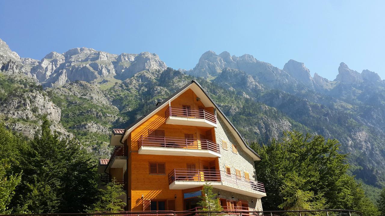 Villa Dini Валбона Экстерьер фото